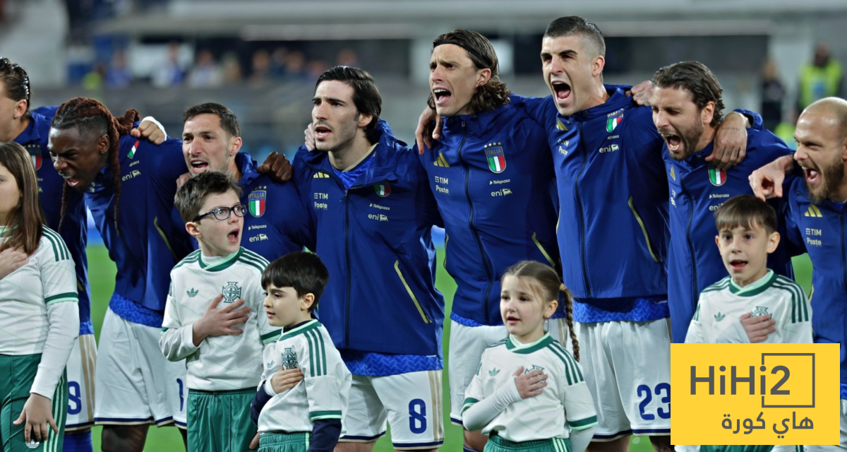 المنتخب الإيطالي كامل العدد أمام البوسنة والهرسك
