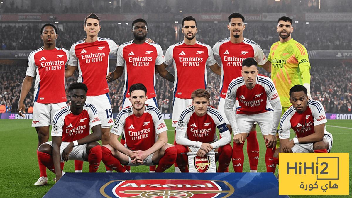 قائمة غيابات أرسنال خلال التوقف الدولي