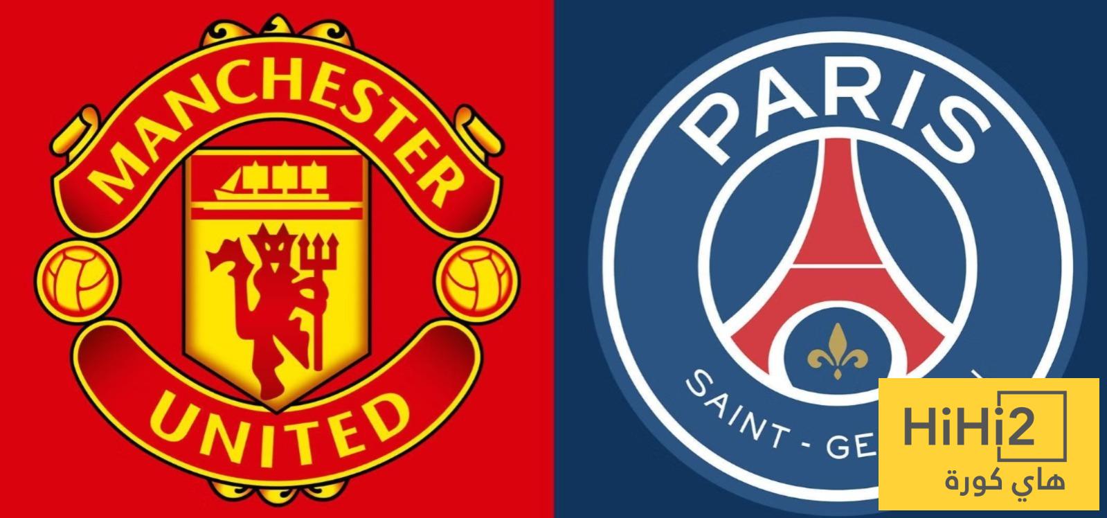 ودية مرتقبة بين باريس سان جيرمان ومانشستر يونايتد
