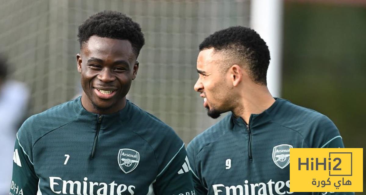 جيسوس يصنف ساكا ضمن الأفضل في العالم جيسوس يصنف ساكا ضمن الأفضل في العالم