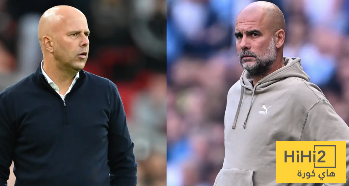 تساوي كفة المواجهات بين جوارديولا وسلوت