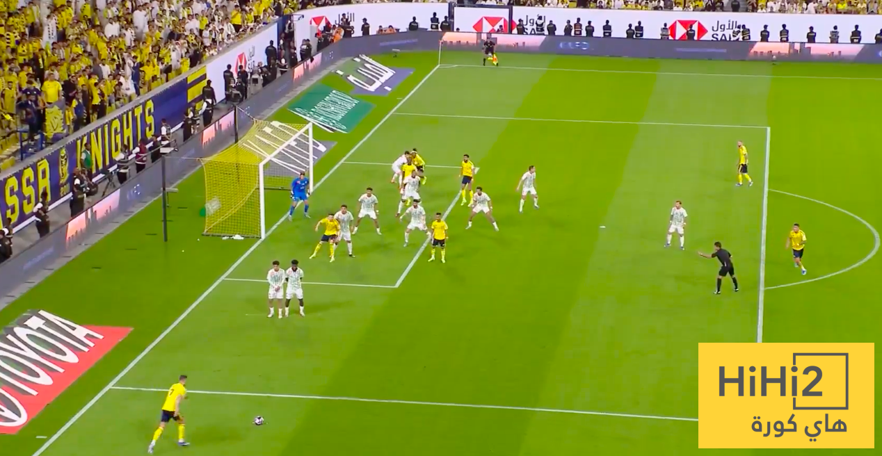 صور تكشف قرار التحكيم في ركلة جزاء النصر