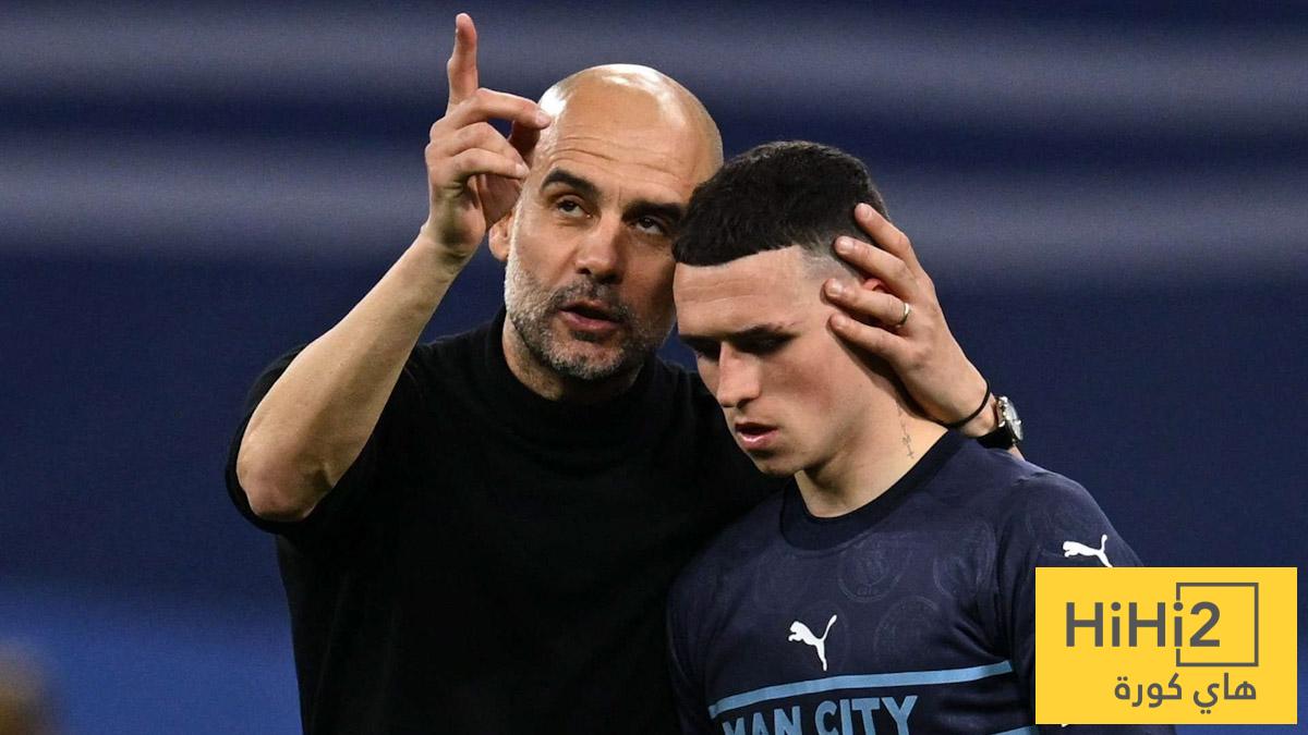 ماذا قال غوارديولا عن تراجع مستوى فودين ؟ ماذا قال غوارديولا عن تراجع مستوى فودين ؟