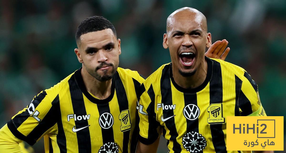 ماذا قدم فابينيو في مباراة الاتحاد والحزم ؟