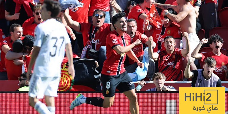 مايوركا يضيف الهدف الثاني امام الريال