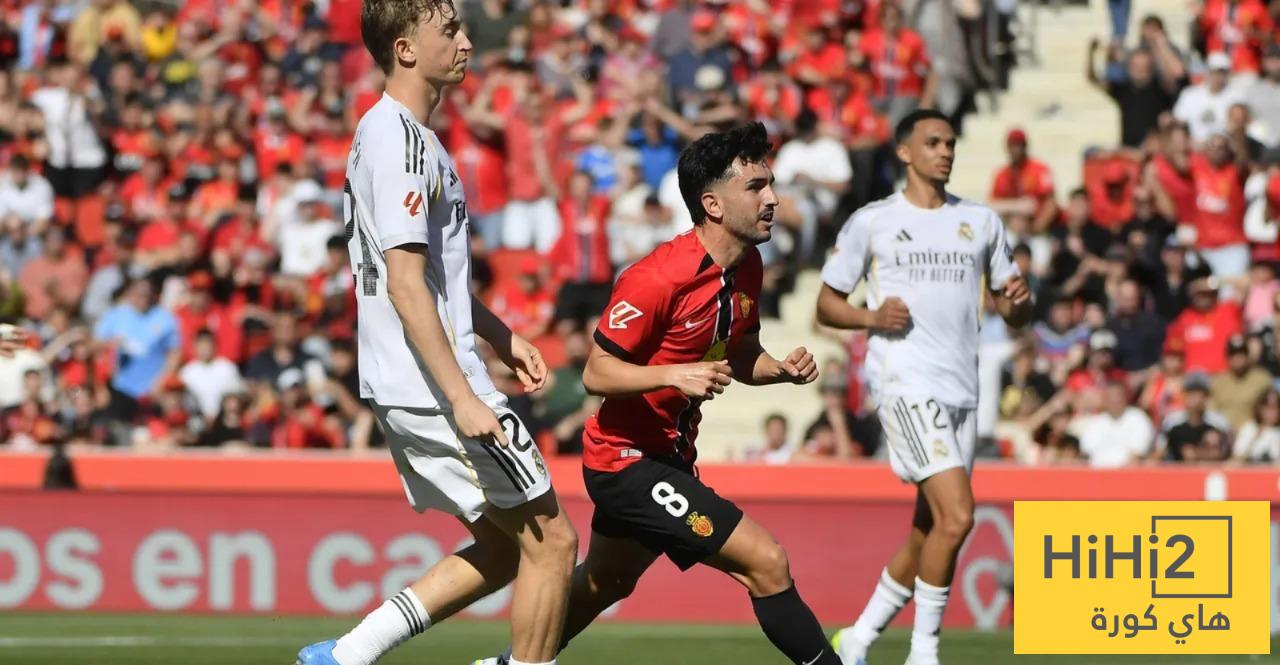 اسوأ ما في خسارة ريال مدريد من مايوركا