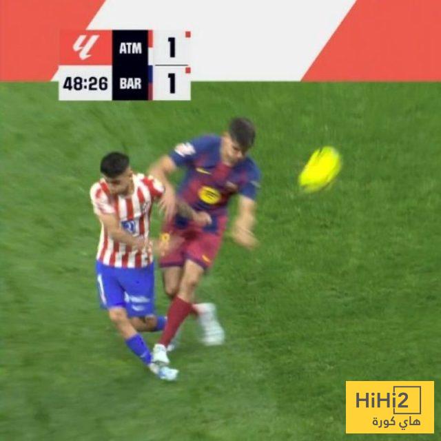 صورة .. أول تغريدة لأتلتيكو مدريد تعليقا على الغاء طرد مارتين 7