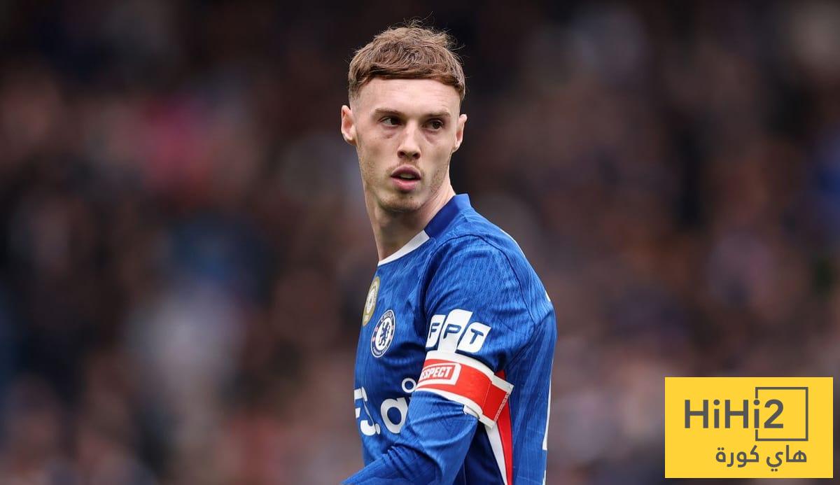 ماذا قال بالمر عن ارتدائه شارة قيادة تشيلسي؟