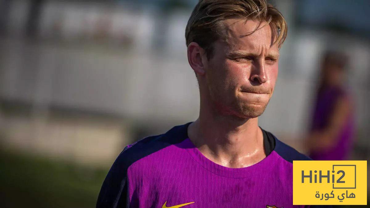 موعد عودة دي يونغ للمشاركة مع برشلونة