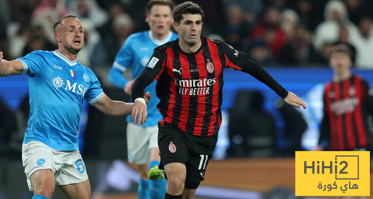 تاريخ مواجهات ميلان ونابولي في الدوري الإيطالي