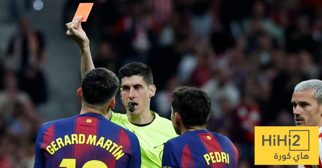 عاجل : اتلتيكو مدريد يفتح النار على لجنة الحكام ويصدر بيان رسمي