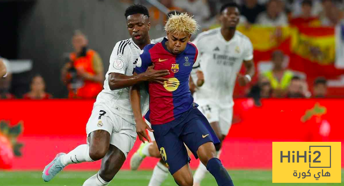 مكيال التحكيم الاسباني بين لامين يامال وفينيسيوس جونيور مكيال التحكيم الاسباني بين لامين يامال وفينيسيوس جونيور