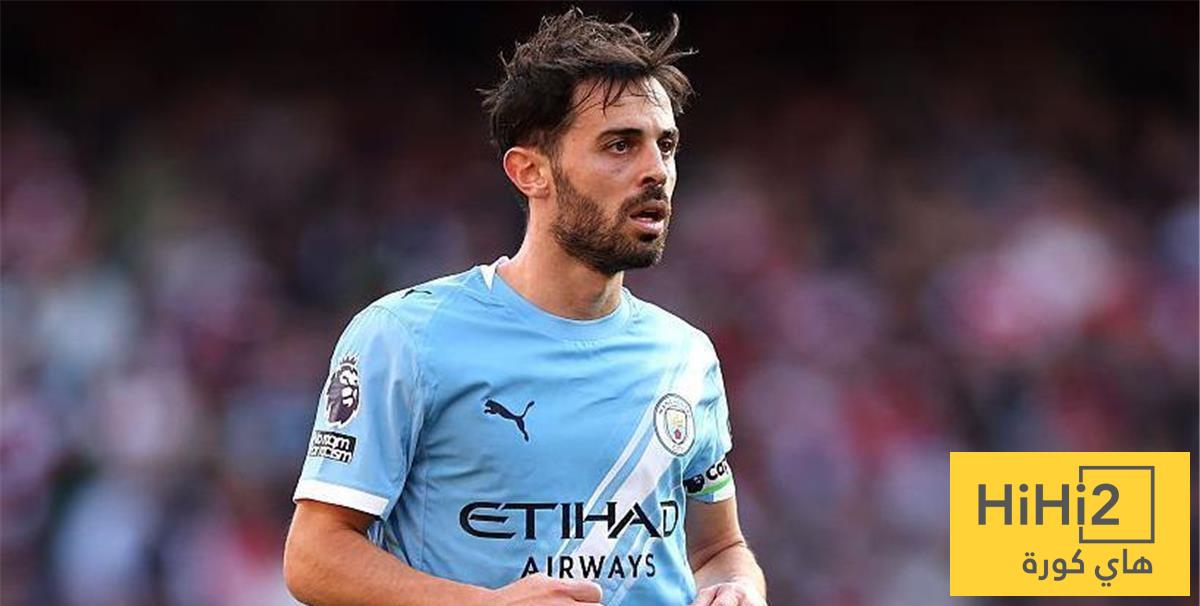 ألقاب بيرناردو سيلفا مع مانشستر سيتي