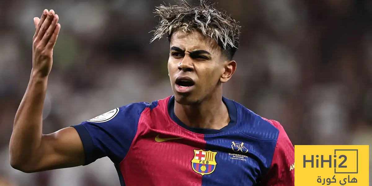 سبب رد فعل لامين يامال الغاضب بعد مباراة أتلتيكو