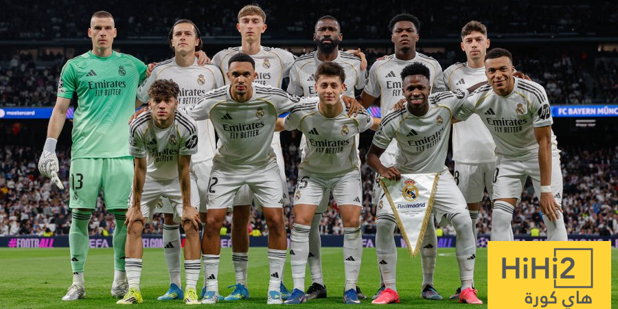 تقييم لاعبي ريال مدريد امام بايرن ميونخ في الشوط الاول