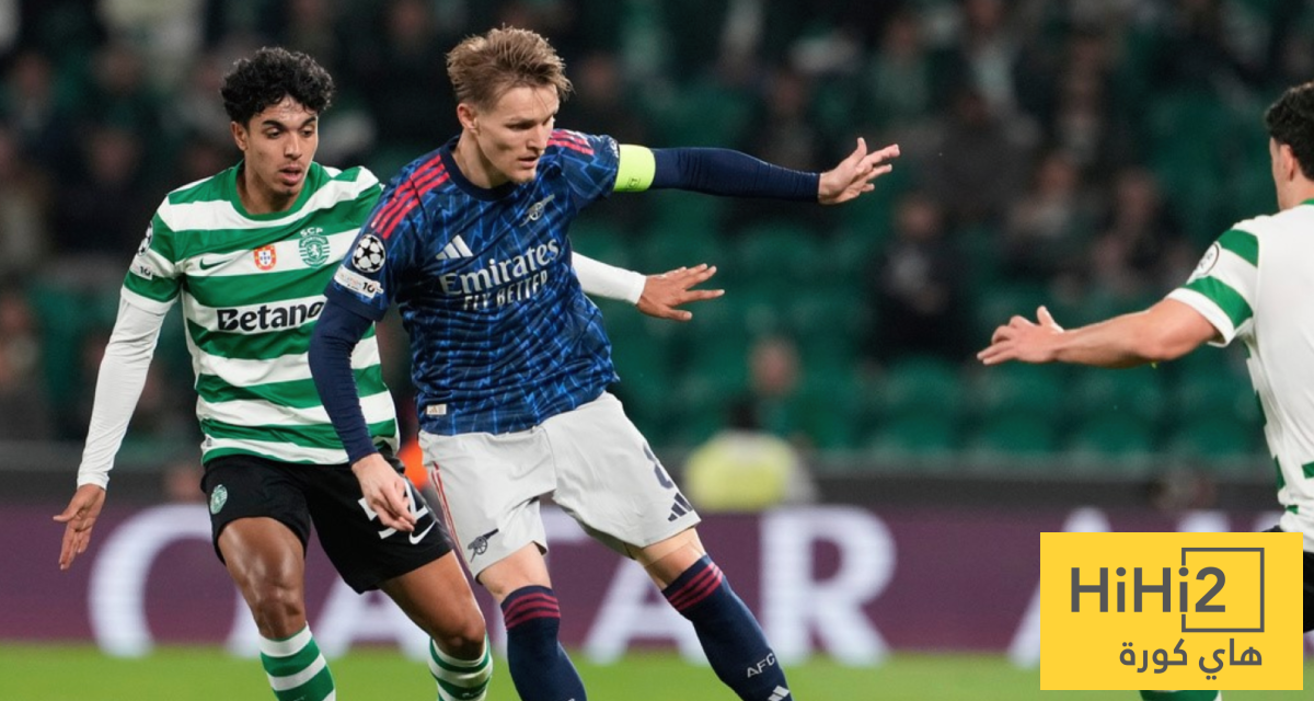 أرسنال يحقق انتصار صعب على سبورتينغ لشبونة