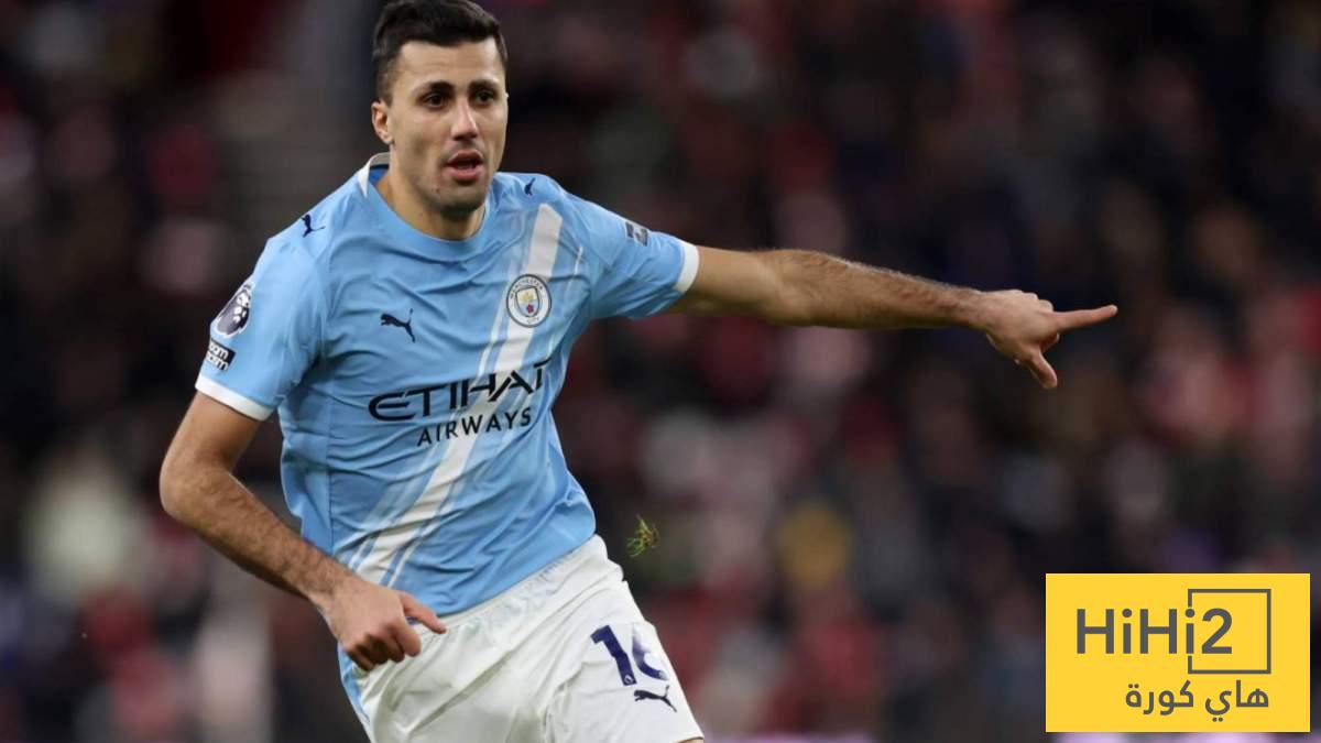 دي لا فوينتي يهدد رودري بالغياب عن المونديال..!