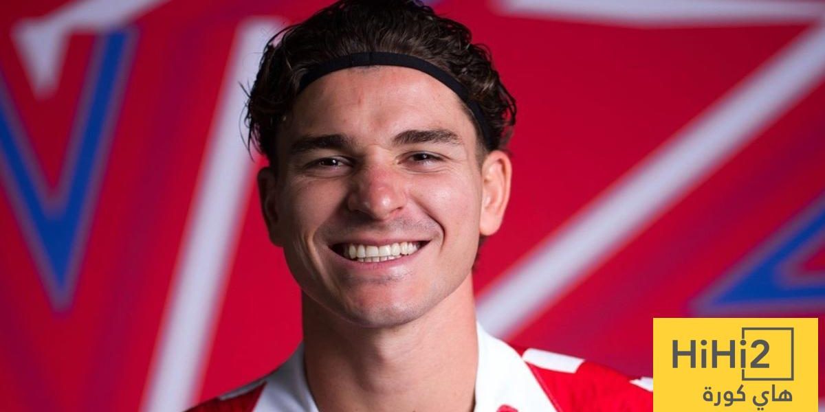 تعليق قوي من رئيس أتلتيكو على ارتباط ألفاريز لبرشلونة