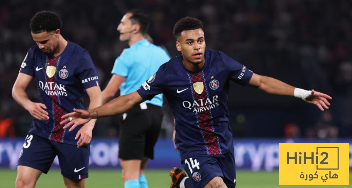 إحصائيات ساعة من مباراة باريس سان جيرمان وليفربول