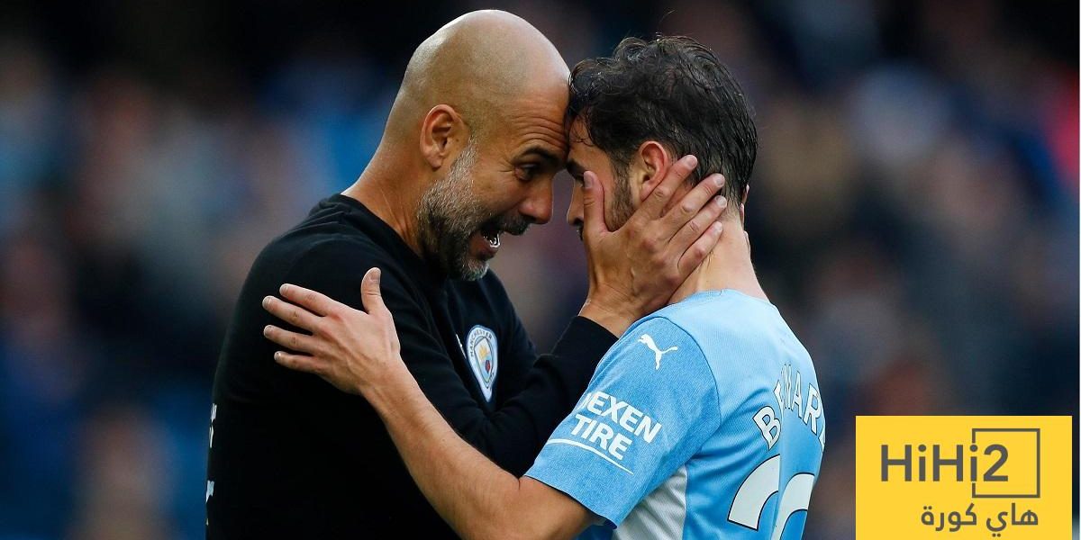 غوارديولا يفجر مفاجأة عن برناردو سيلفا!