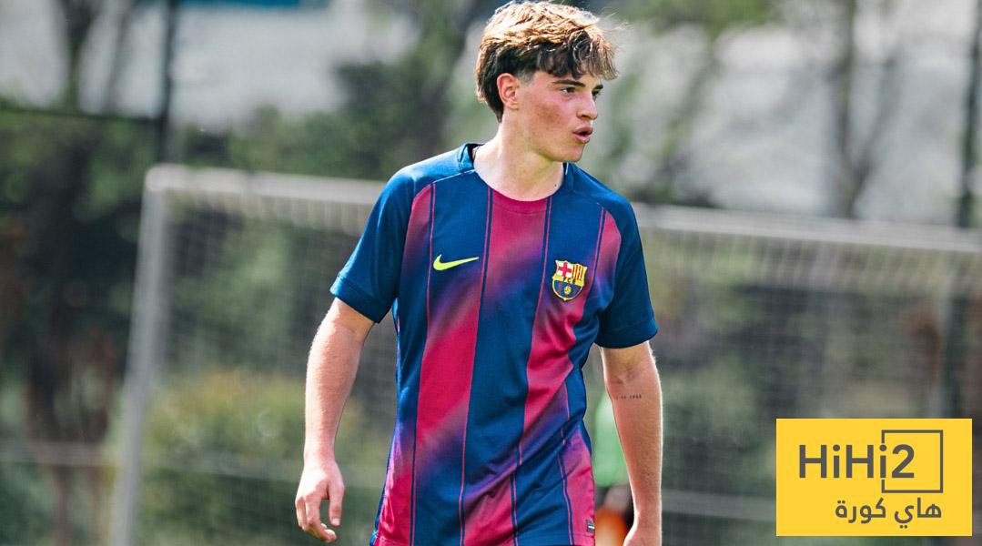 موهبة جديدة تطرق أبواب الكبار في برشلونة