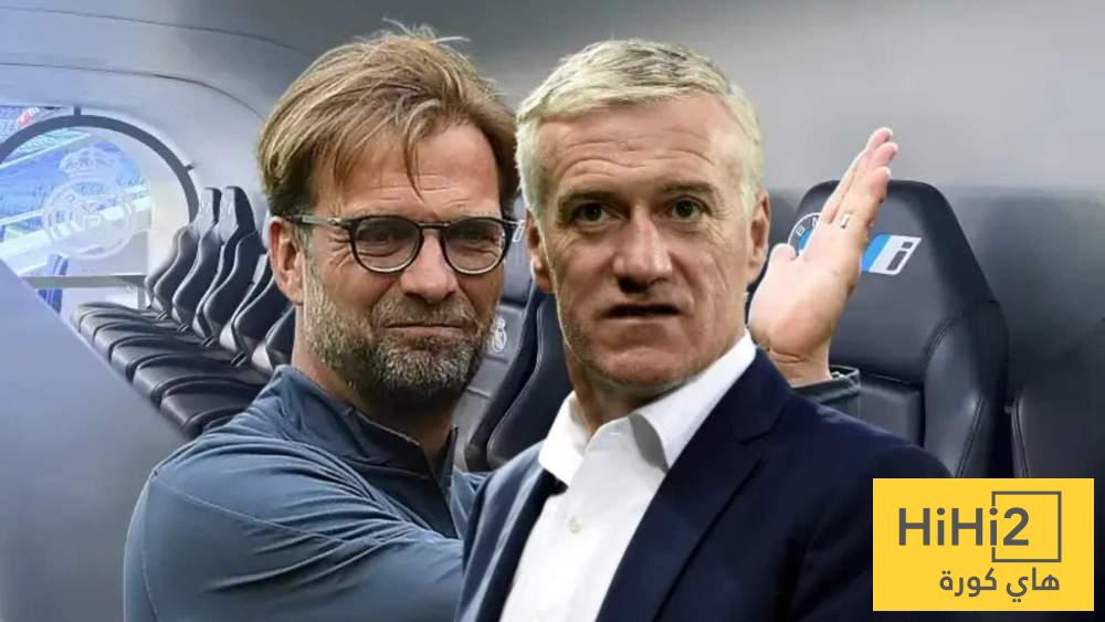 صراع بين كلوب وديشامب على دكة بدلاء ريال مدريد