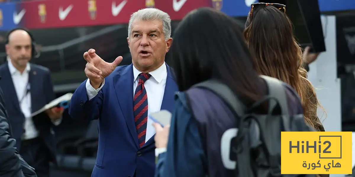 لابورتا يسافر مع برشلونة إلى مدريد