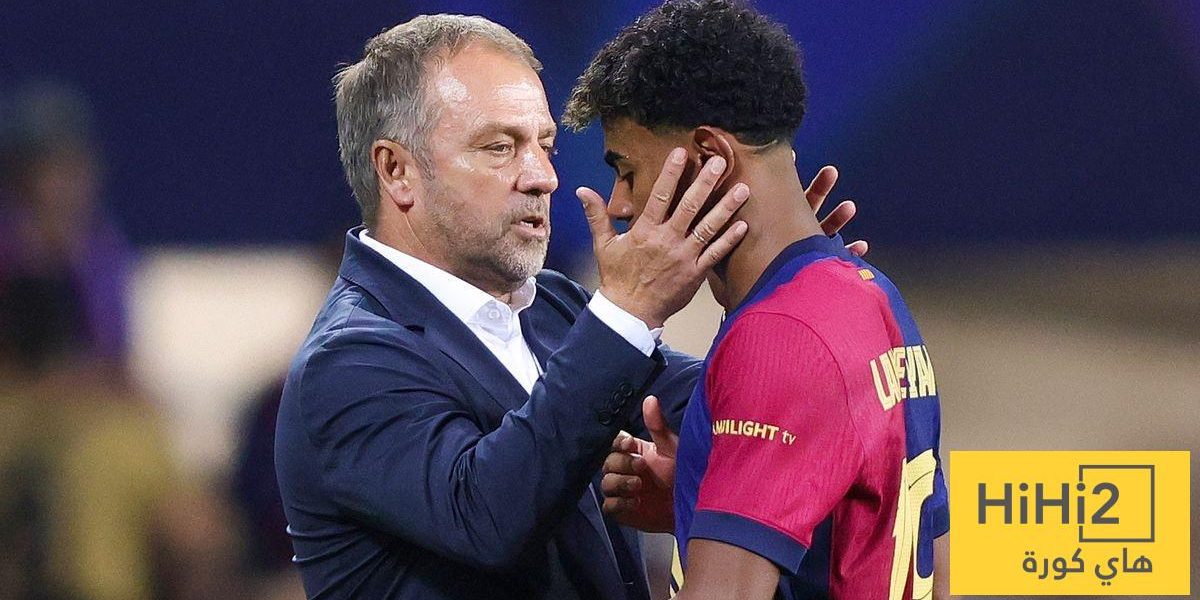 فليك يدعم لامين يامال للتألق أمام أتلتيكو