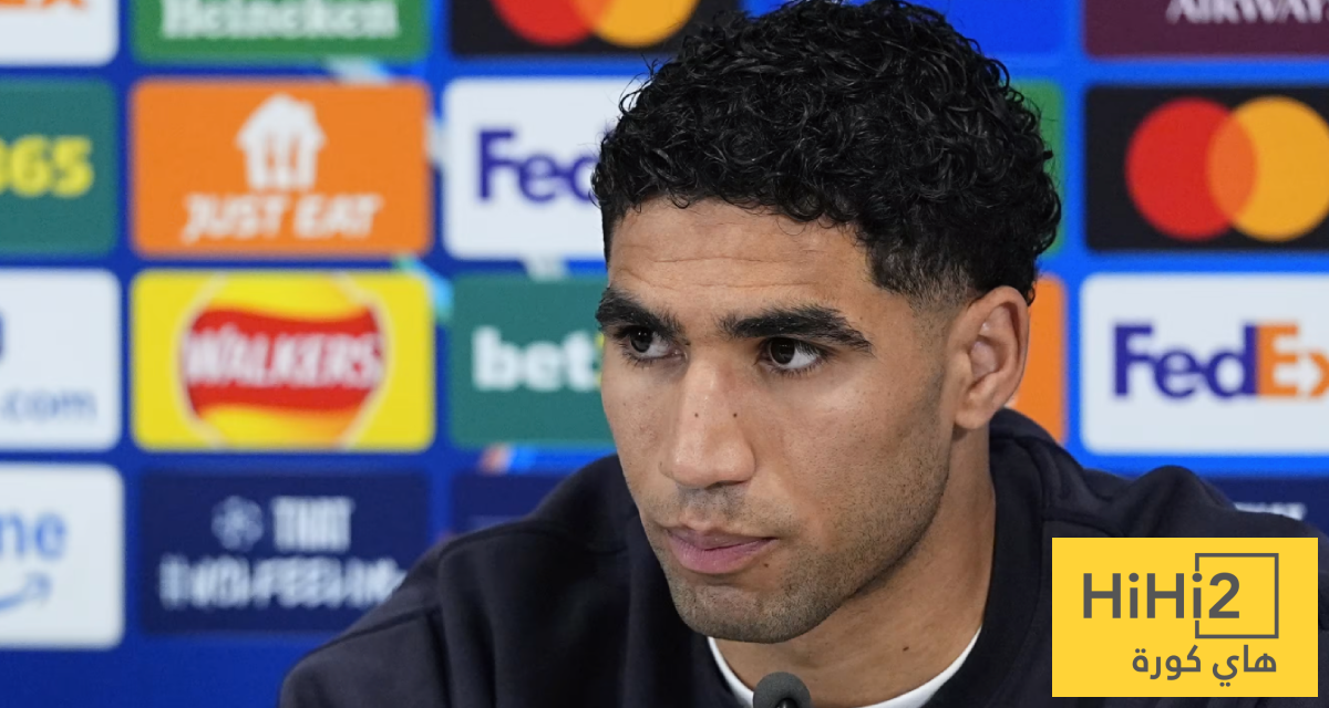 حكيمي: سنواجه ليفربول بعقلية إيجابية وثقة عالية حكيمي: سنواجه ليفربول بعقلية إيجابية وثقة عالية