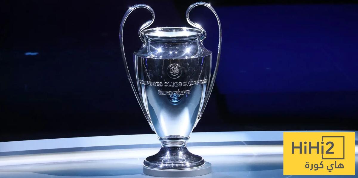 نسب تأهل الاندية الثمانية الى نصف نهائي دوري الابطال