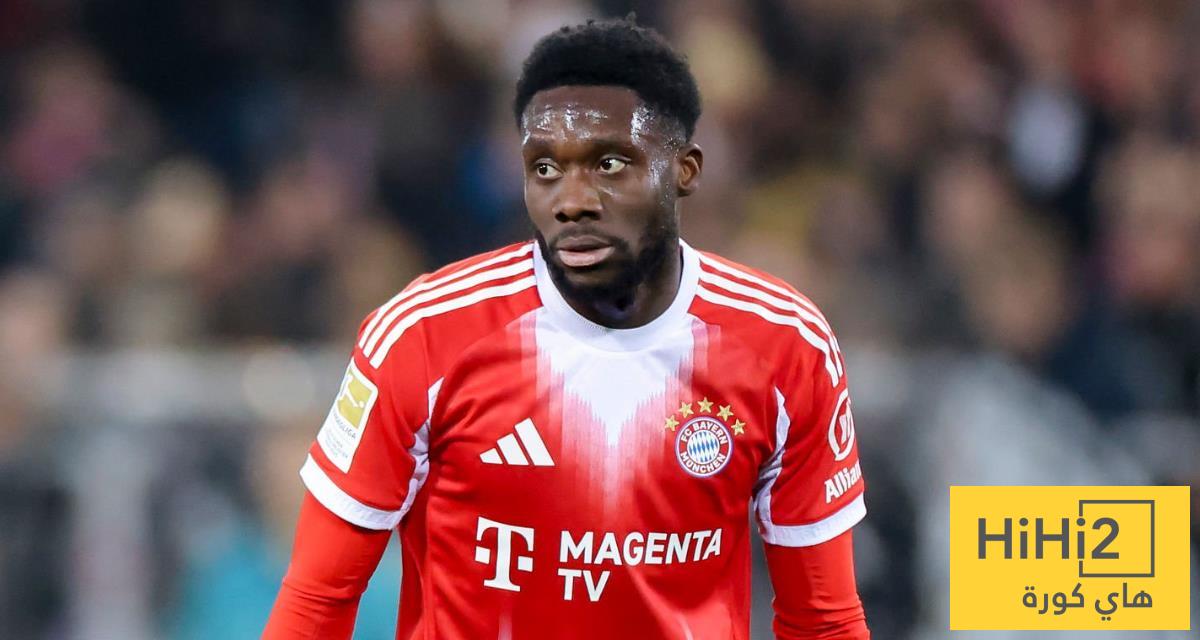 البايرن يستعد لبيع ديفيز في الصيف