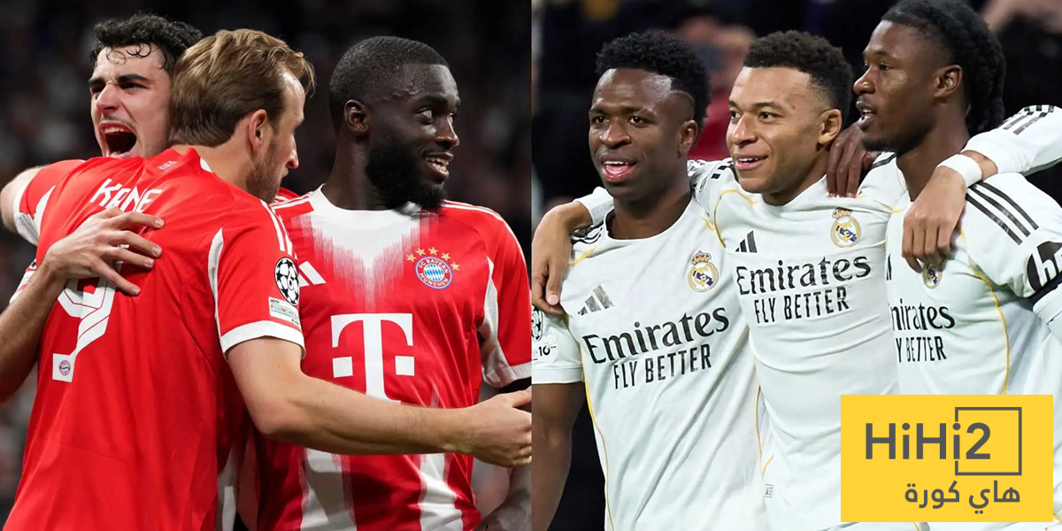 البايرن يستهدف معادلة انتصارات الريال في تاريخ مواجهات الفريقين