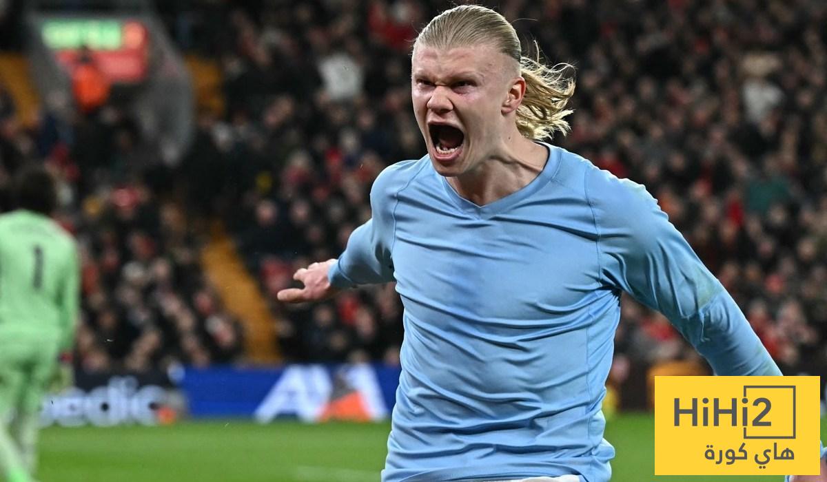 ماذا قال هالاند عن مواجهة أرسنال في سباق الدوري؟