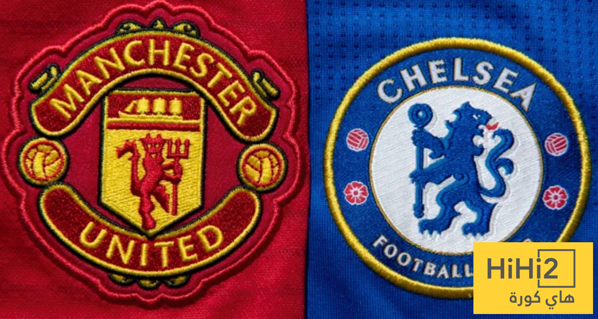تكافؤ تاريخي بين مانشستر يونايتد وتشيلسي
