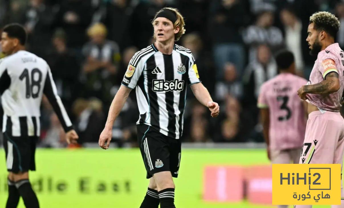 بايرن يدخل صراعًا إنجليزيًا لضم لاعب نيوكاسل