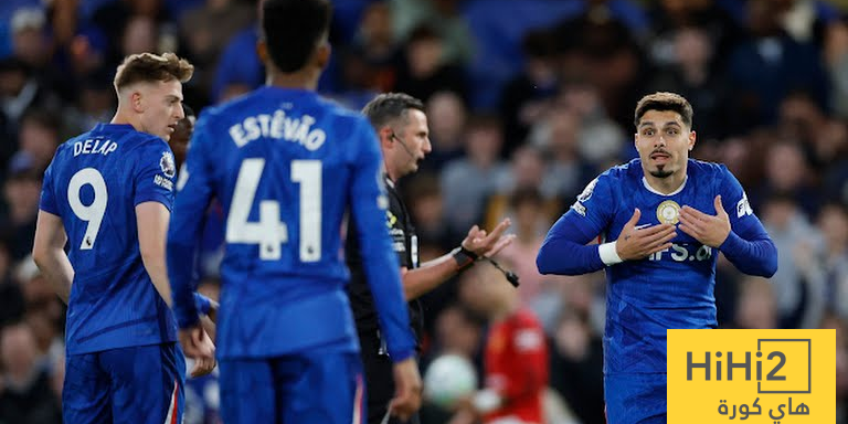 تقييم لاعبي تشيلسي بعد السقوط امام مانشستر يونايتد