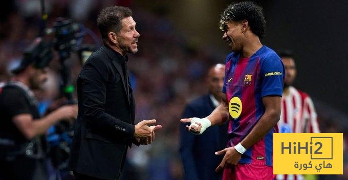 تعليق قوي من سيميوني عن برشلونة بعد خسارة لقب كأس الملك