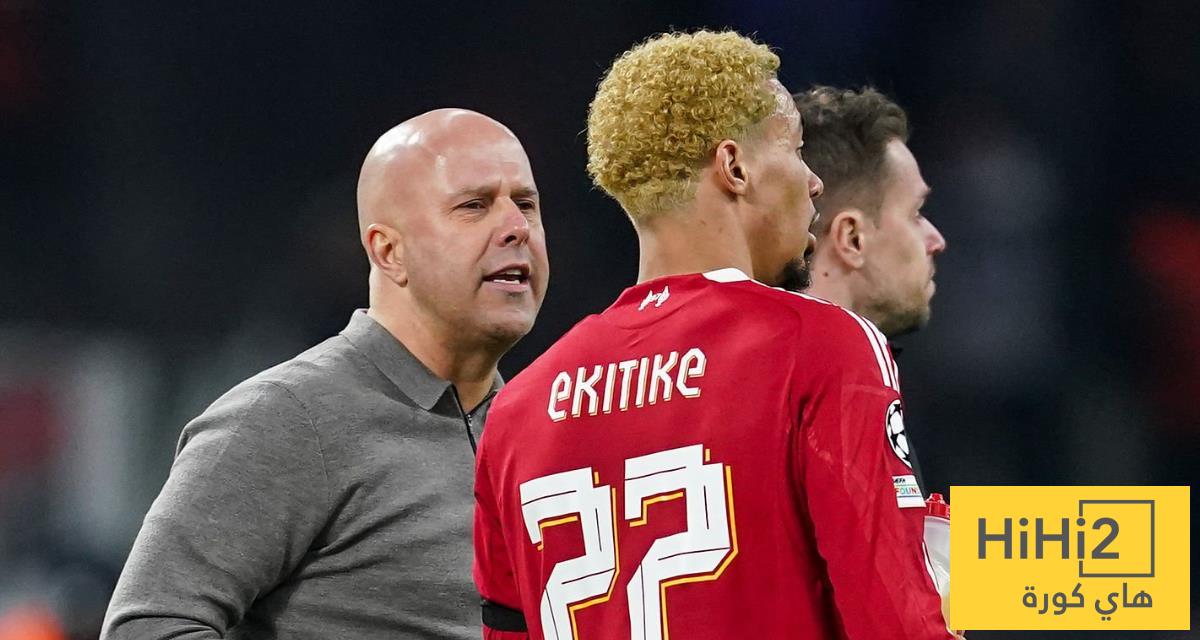 سلوت يحدد بديل إيكيتيكي في ليفربول سلوت يحدد بديل إيكيتيكي في ليفربول