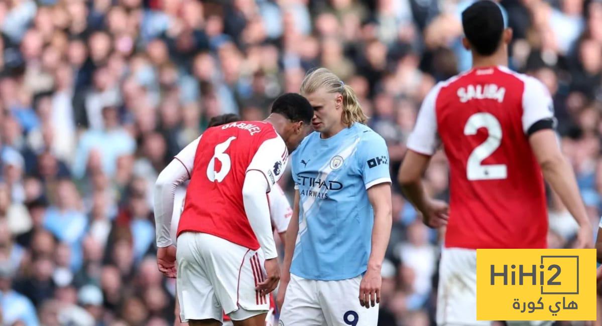 هل كان يستحق الطرد؟.. لقطة جابرييل وهالاند تثير الجدل هل كان يستحق الطرد؟.. لقطة جابرييل وهالاند تثير الجدل