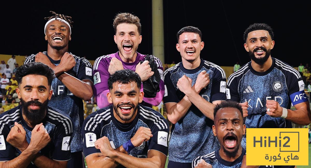 الطقم الأزرق يتحول إلى “ تميمة حظ ” للنصر .. أرقام مرعبة !