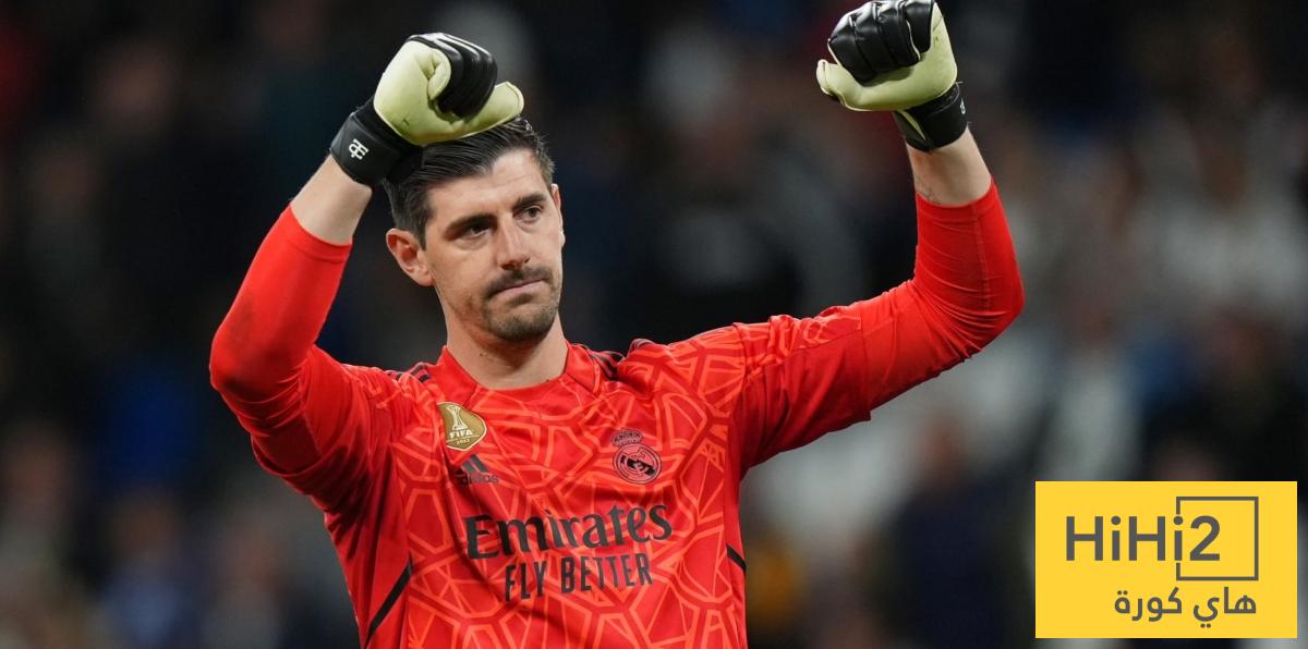 صورة .. كورتوا يهنئ خليفته المستقبلي