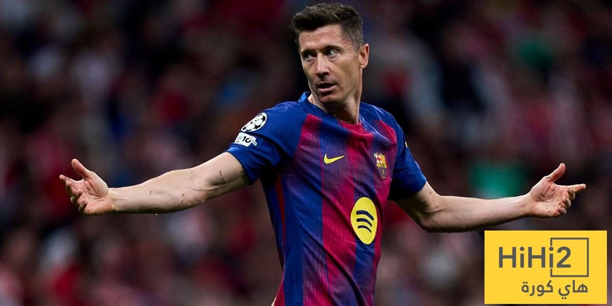 برشلونة يتجاهل ليفاندوفسكي!