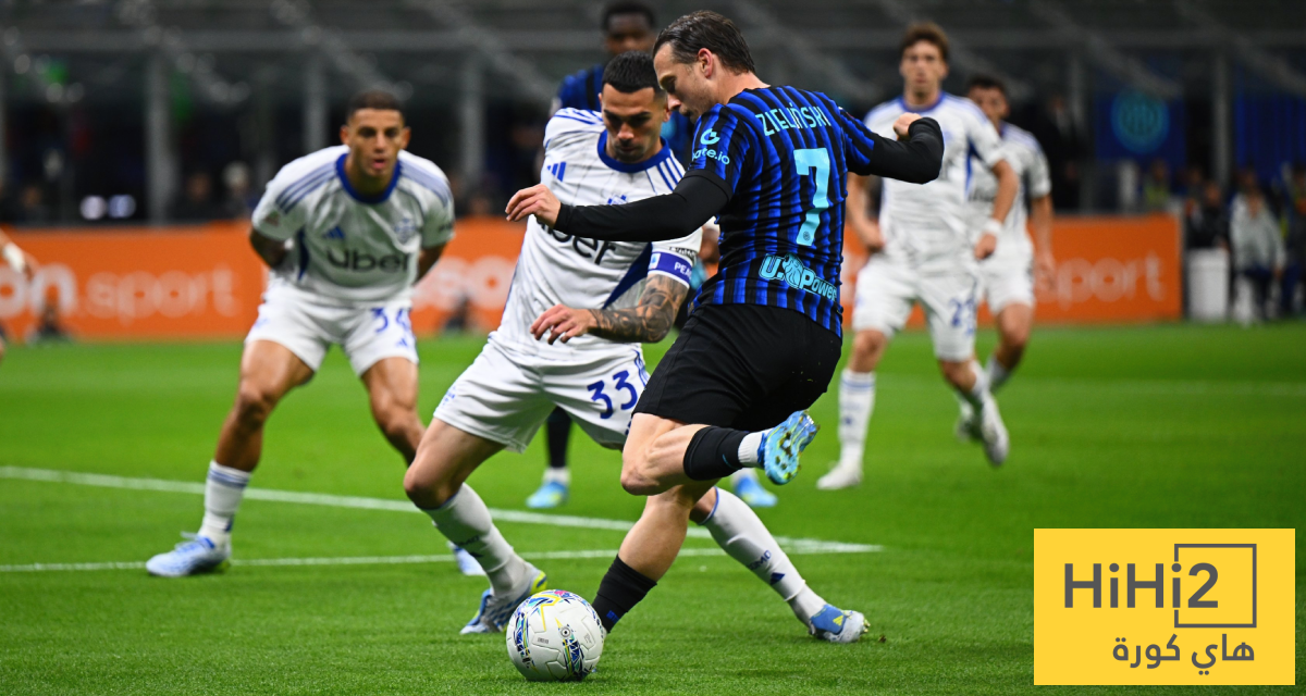 إحصائيات مباراة إنتر ميلان وكومو بعد مرور نصف ساعة