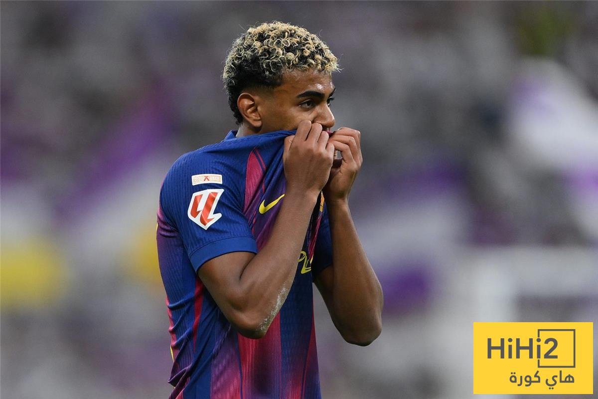 أرقام لامين يامال الرسمية بعد نهاية موسمه مع نادي برشلونة