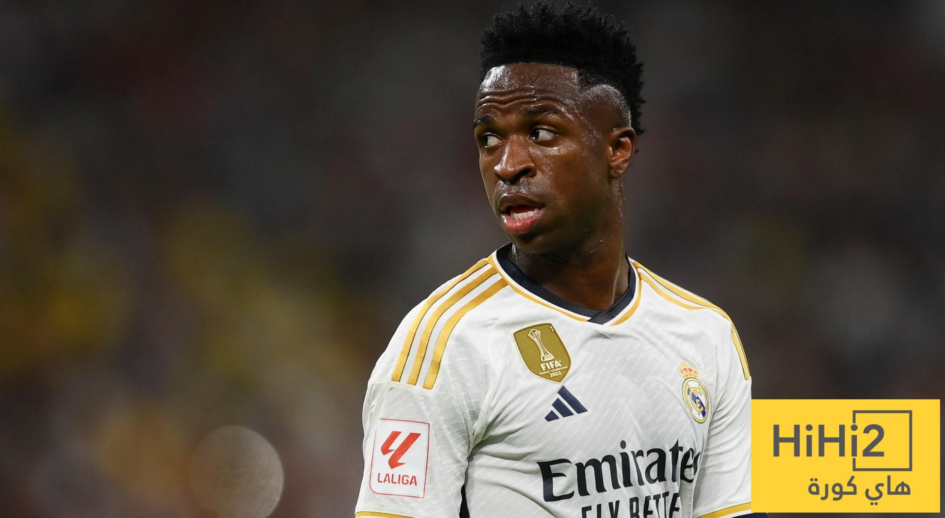 غارسيا : فينيسيوس لم يجدد حتى الآن