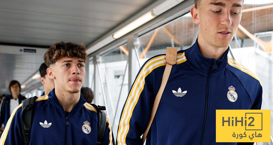 صور .. بعثة ريال مدريد تتوجه الى اشبيلية