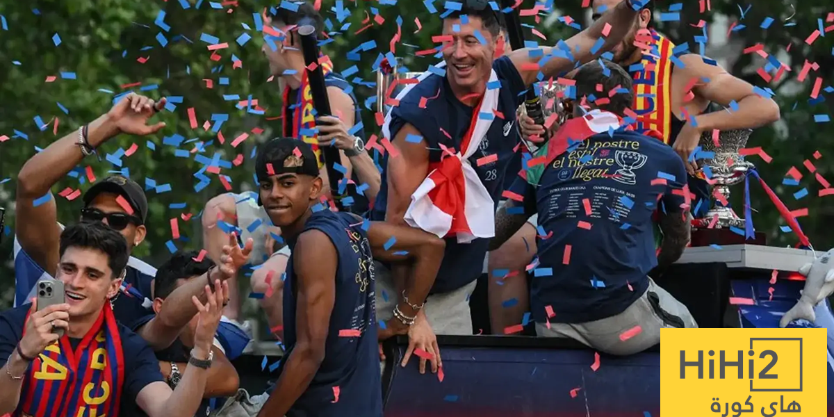 برشلونة يضع خطة الاحتفال بلقب الدوري الاسباني