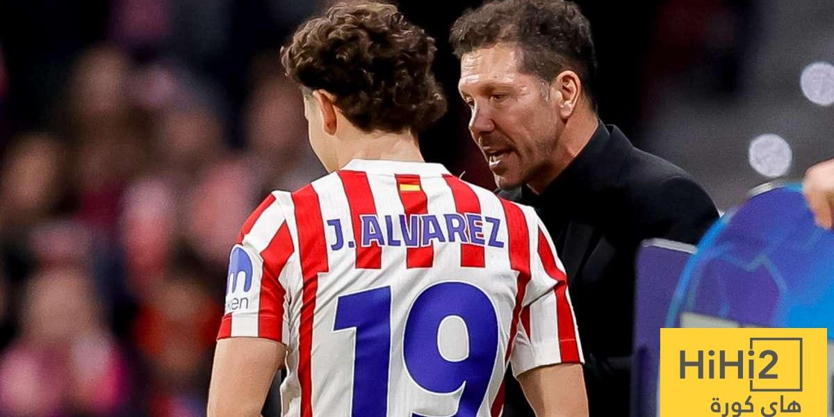 سيميوني يعترف بإهتمام برشلونة بألفاريز