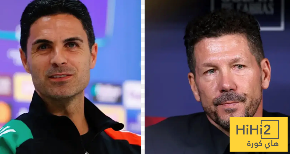 نتائج دييغو سيميوني ضد أرسنال