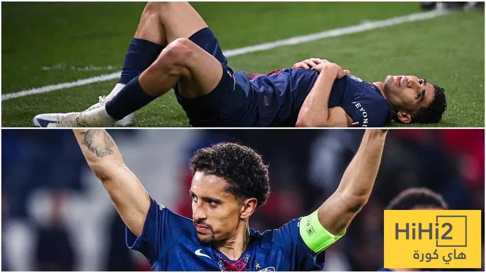 تعليق ماركينيوس على اصابة حكيمي